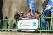 Minister Majodina with Deputy Minister Mahlobo and the Free State